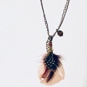 American Eagle Outfitters Jewelry - AE long feather necklace American Eagle Outfitters Jewelry - AE long feather necklace